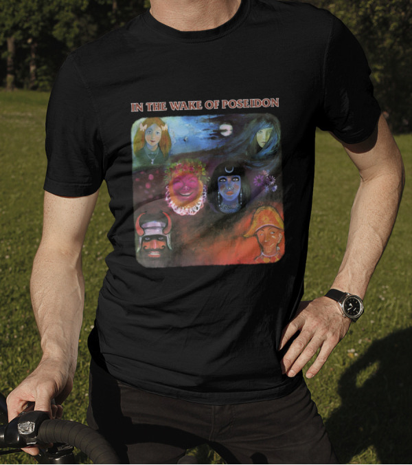 KC 06 In The Wake Of Poseidon Faces And Moon T-Shirt