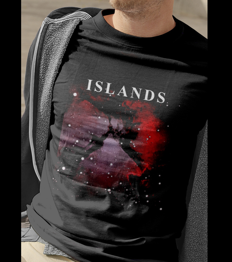 KC 07 Islands Cosmic Nebula T-Shirt