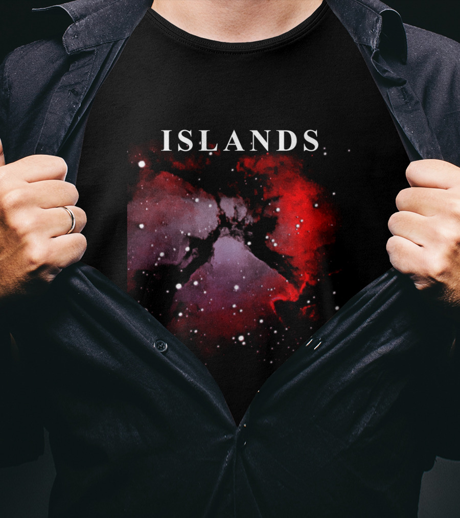 KC 07 Islands Cosmic Nebula T-Shirt