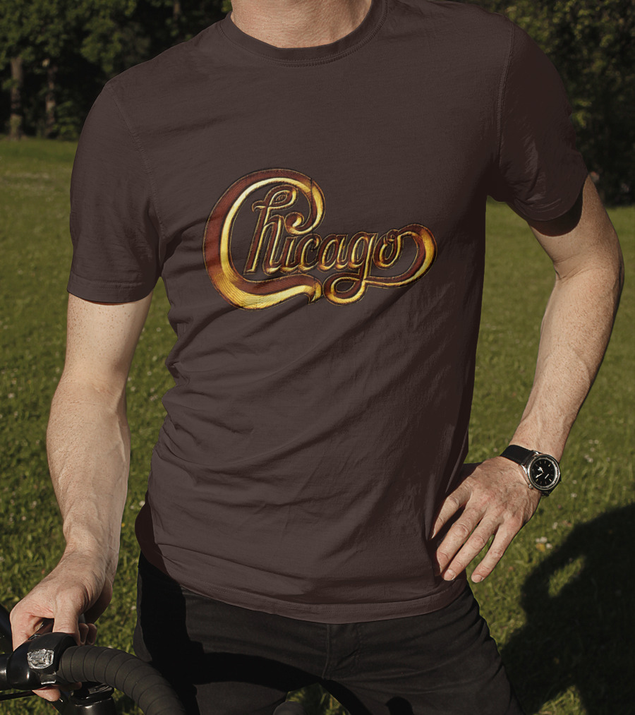 Chicago Gold Script T-Shirt