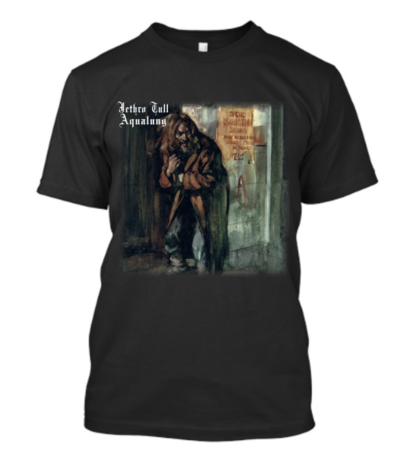 Jethro Tull Aqualung 21 Rugged Homeless Man Painting T-Shirt