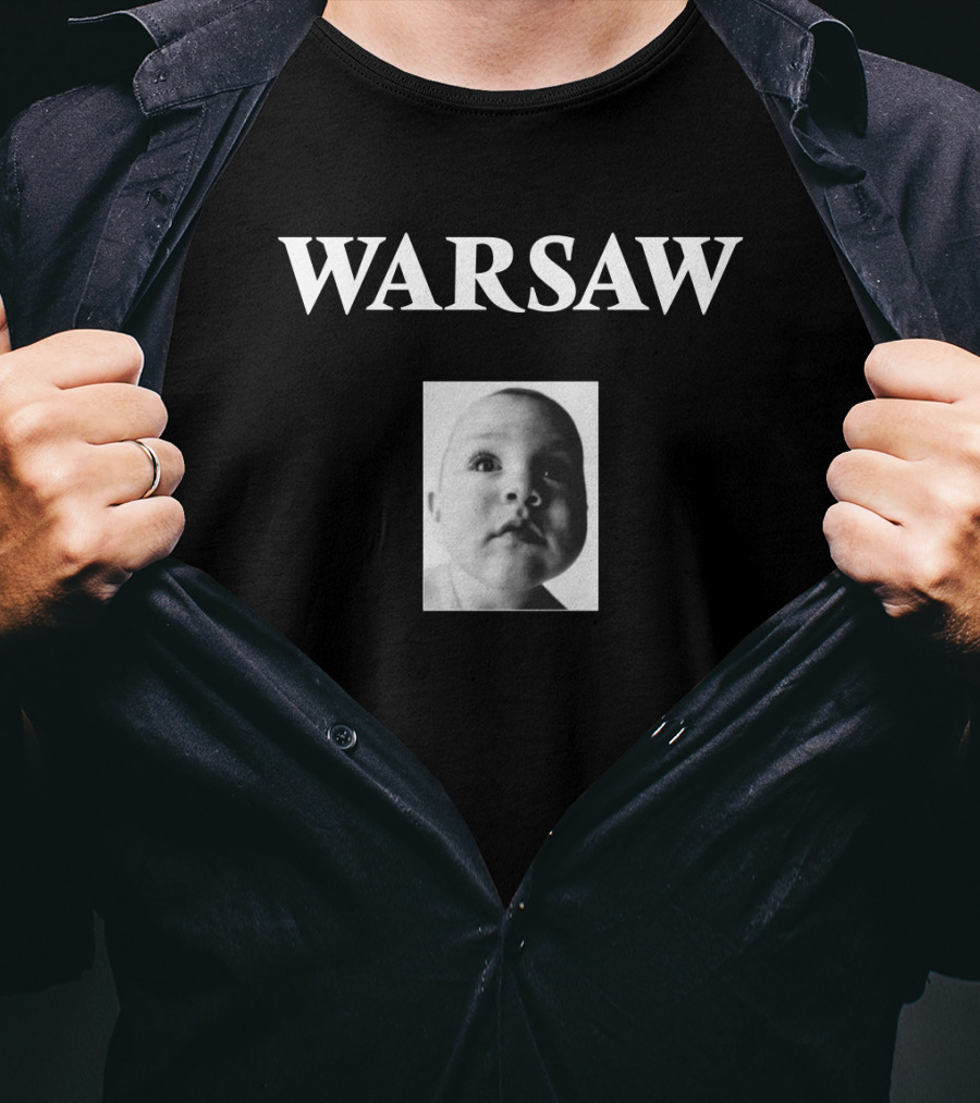 Warsaw Baby Image Retro Style T-Shirt