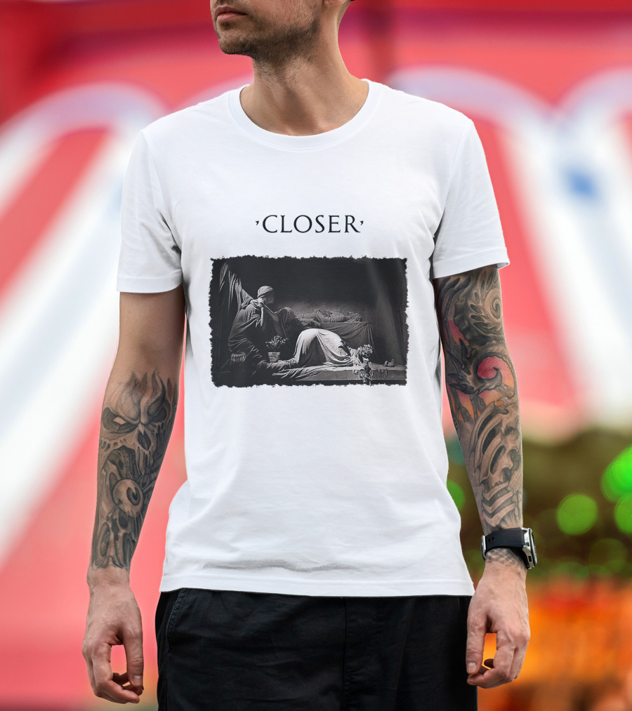 Joy Division Closer Album Cover Artistic Rendition T-Shirt