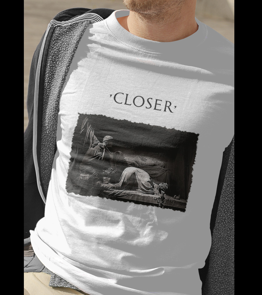 Joy Division Closer Album Cover Artistic Rendition T-Shirt