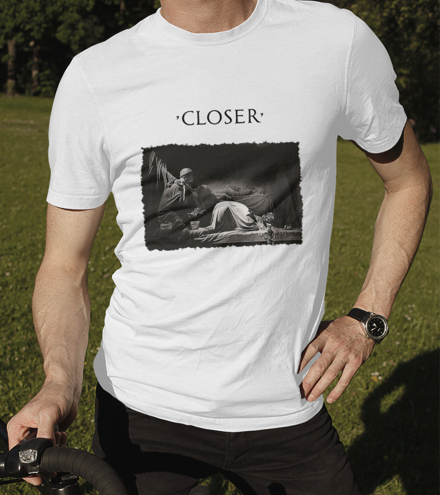 Joy Division Closer Album Cover Artistic Rendition T-Shirt