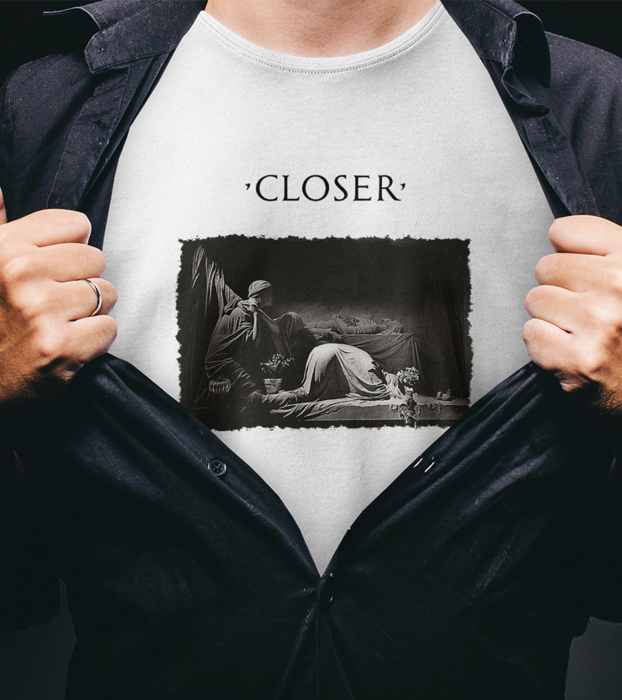 Joy Division Closer Album Cover Artistic Rendition T-Shirt