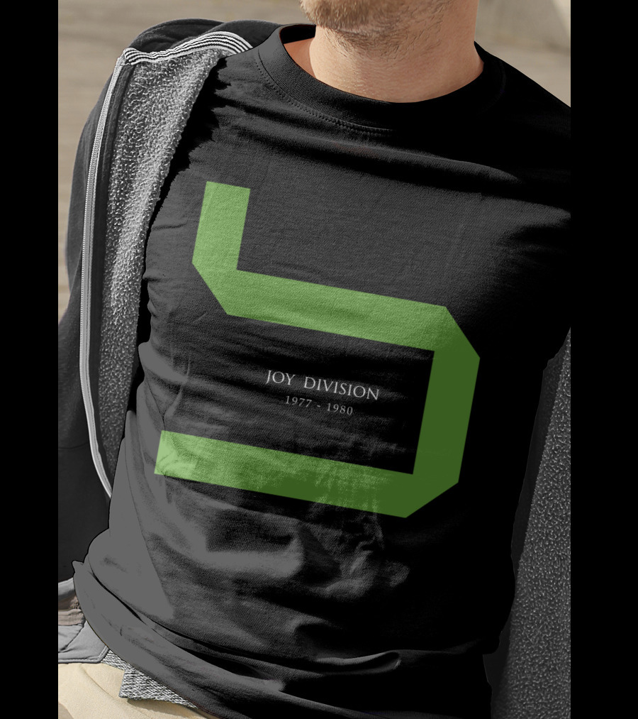 Joy Division 1977 - 1980 Green Abstract Symbol T-Shirt