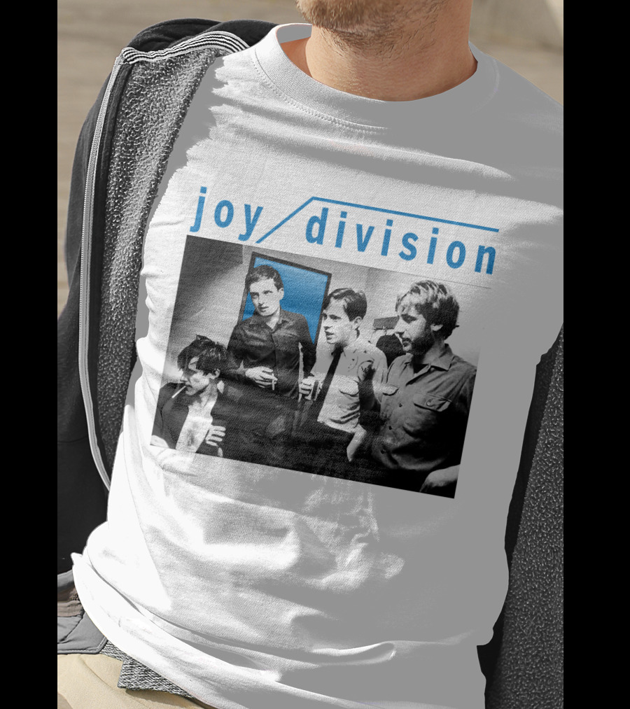 Joy Division Band Vintage Group Photo T-Shirt