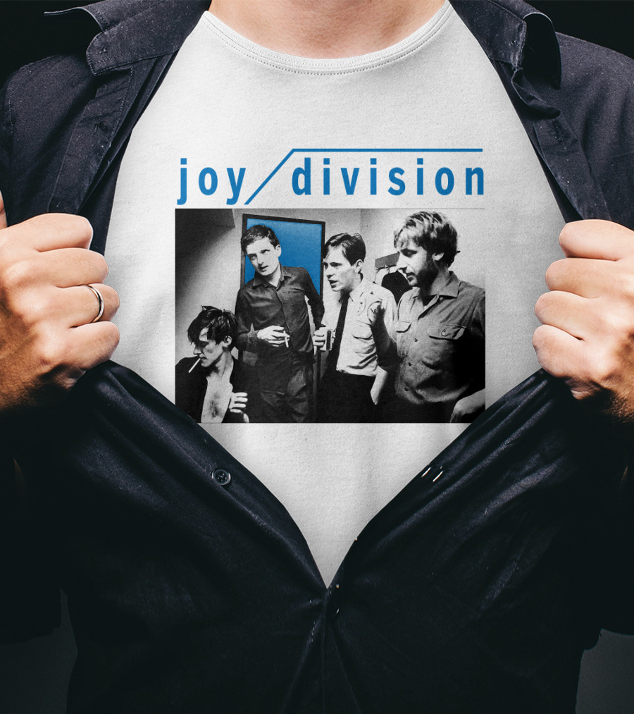 Joy Division Band Vintage Group Photo T-Shirt