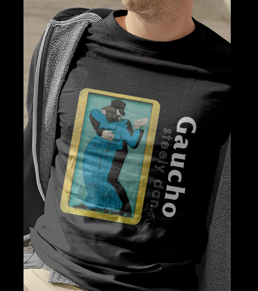 Gaucho Steely Dan Dancing Couple Artwork T-Shirt
