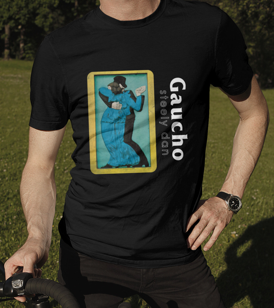 Gaucho Steely Dan Dancing Couple Artwork T-Shirt