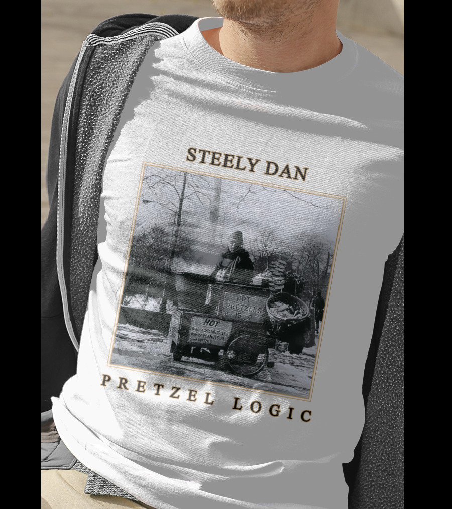 Steely Dan Pretzel Logic Hot Pretzels 15 Cents T-Shirt