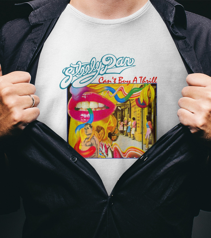 Steely Dan Can't Buy A Thrill Album Cover T-Shirt