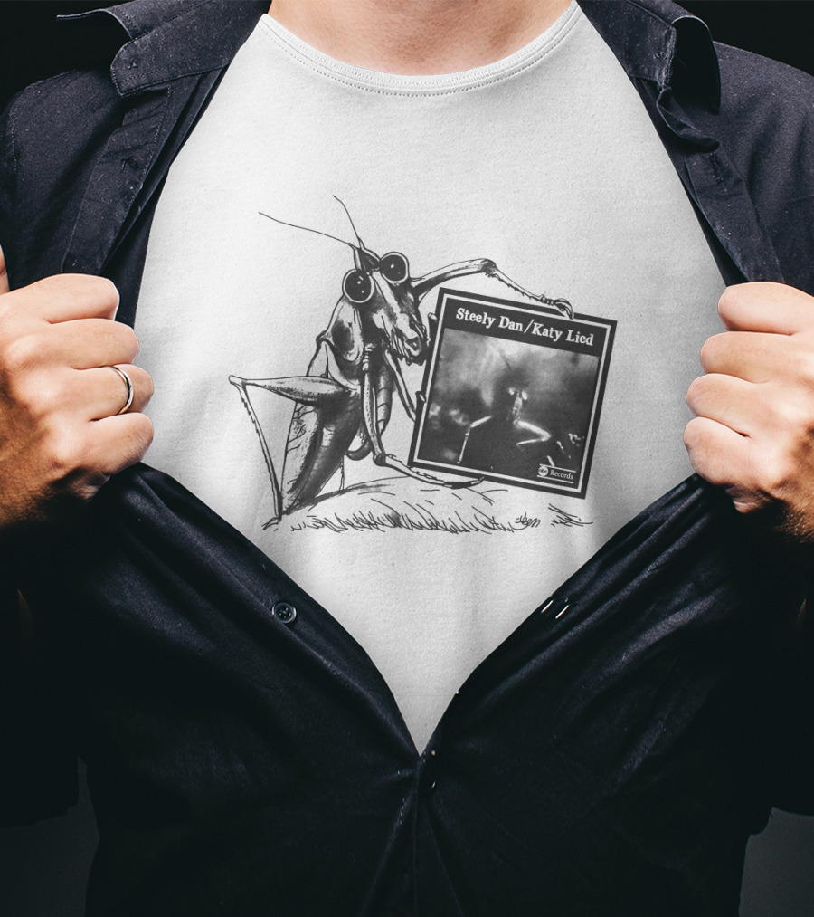 Steely Dan Katy Lied Album Cover Illustration Mantid T-Shirt