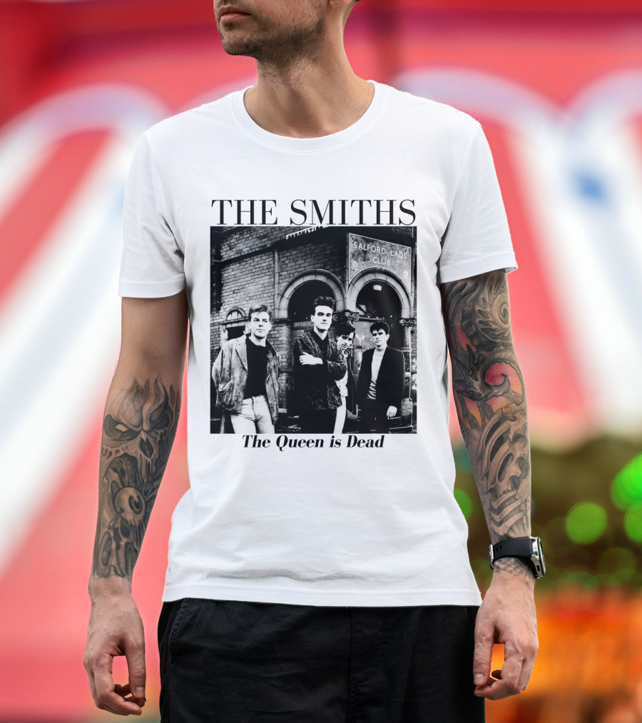 The Smiths The Queen Is Dead Salford Lads Club T-Shirt
