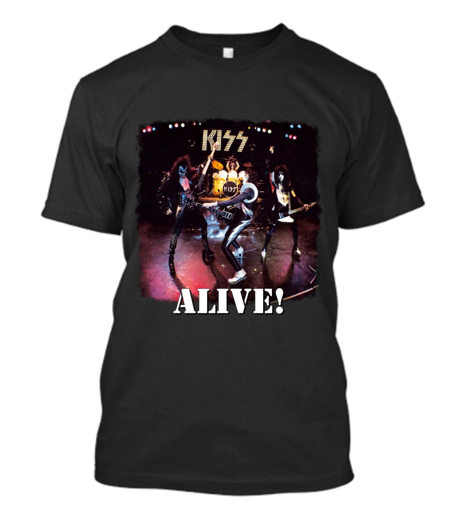 Kiss Alive! Concert Performance Scene T-Shirt
