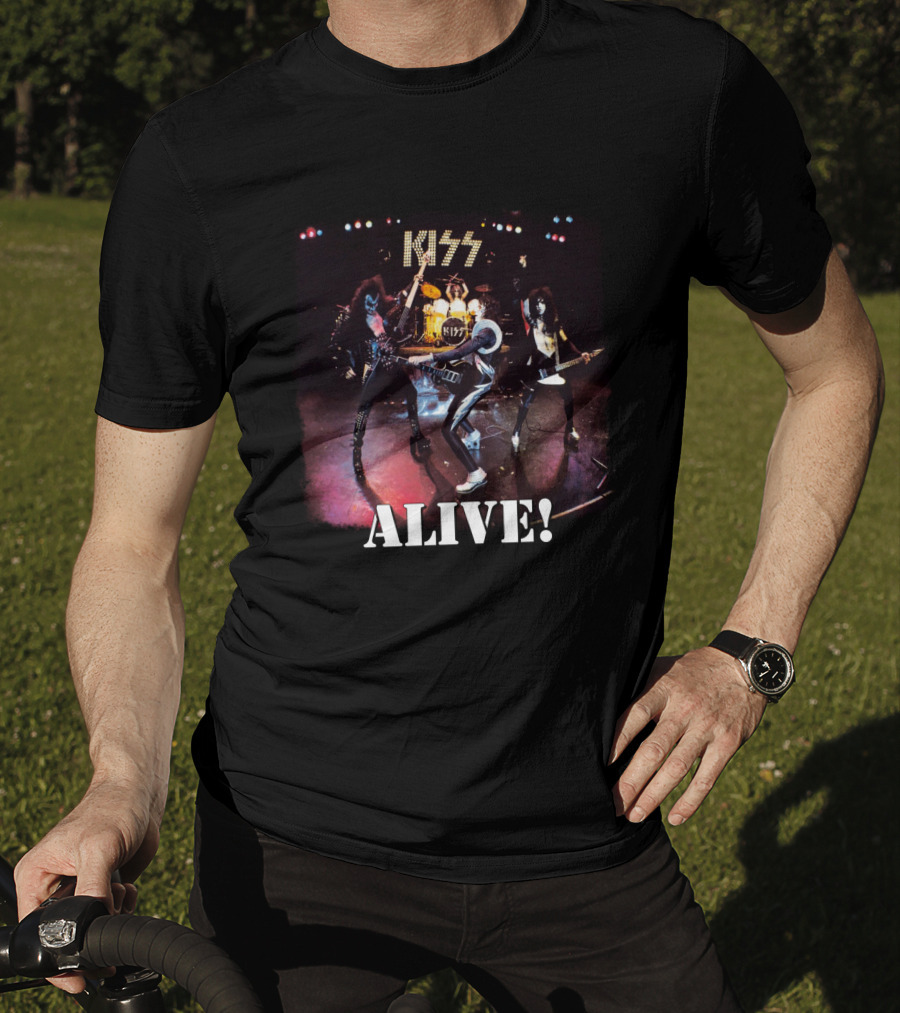 Kiss Alive! Concert Performance Scene T-Shirt