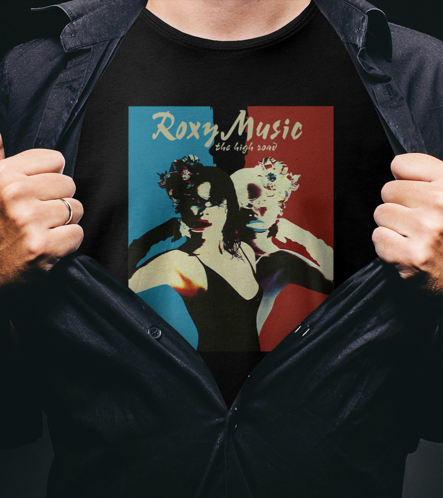 Roxy Music The High Road Dual-Tone T-Shirt