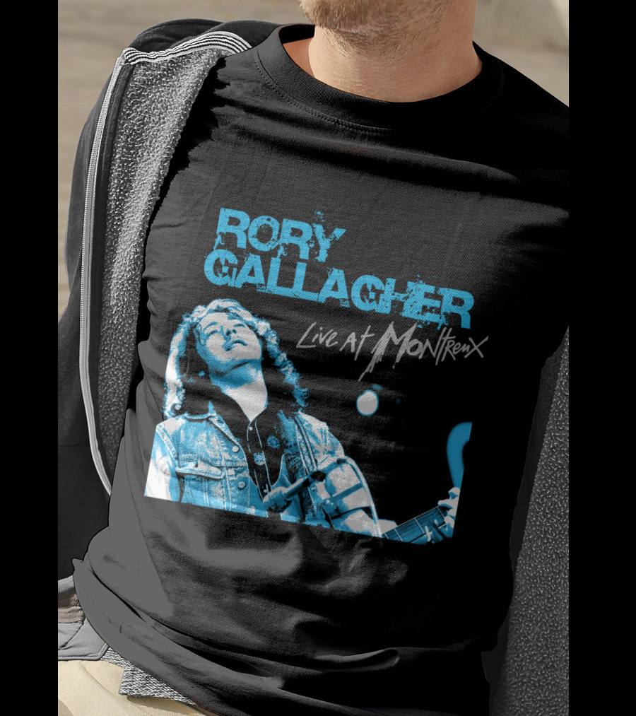 Rory Gallagher Live At Montreux T-Shirt