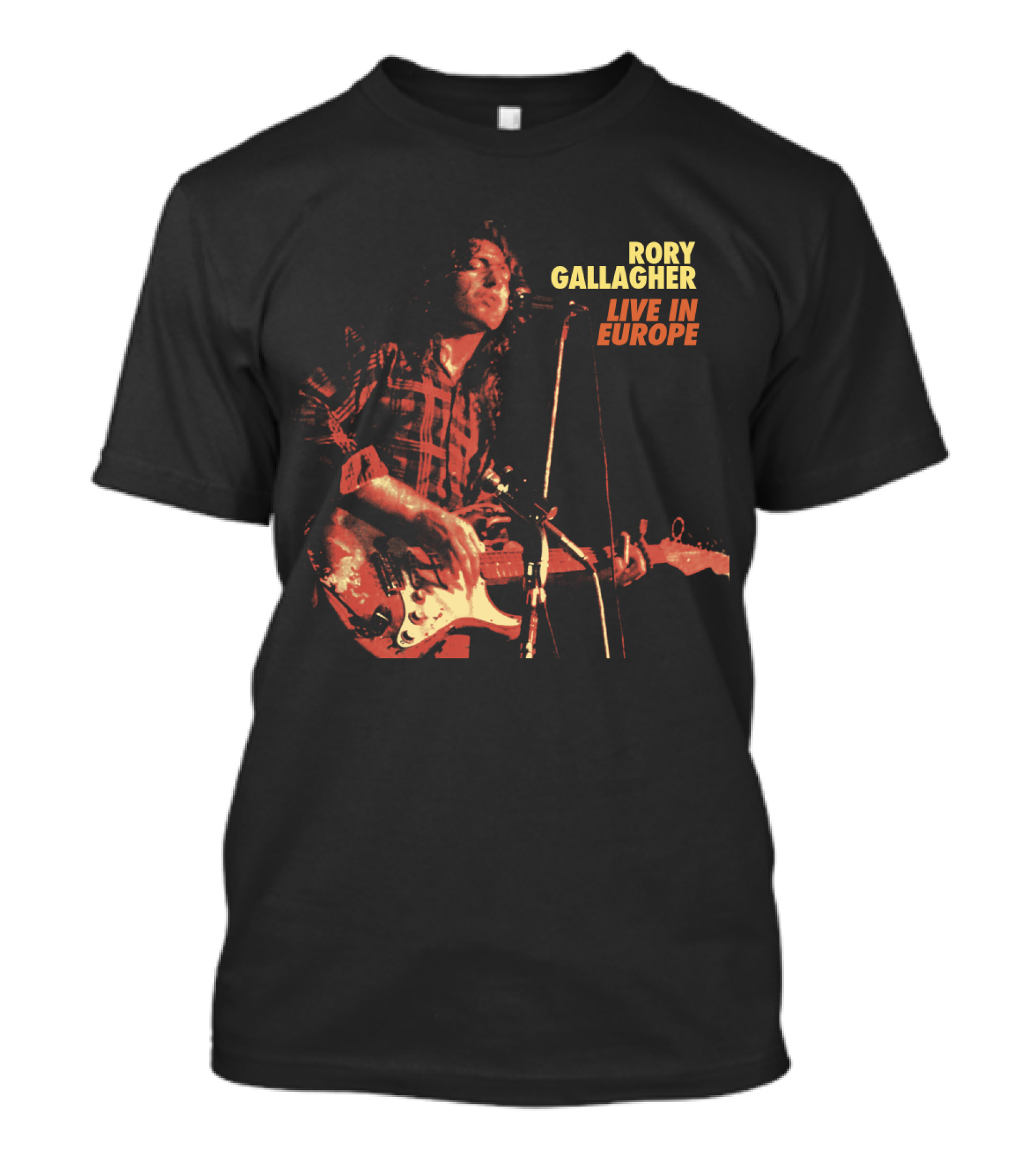 Rory Gallagher Live In Europe T-Shirt