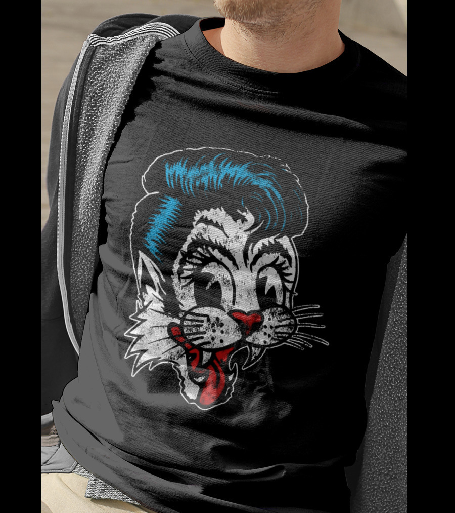 Rockabilly Cat T-Shirt