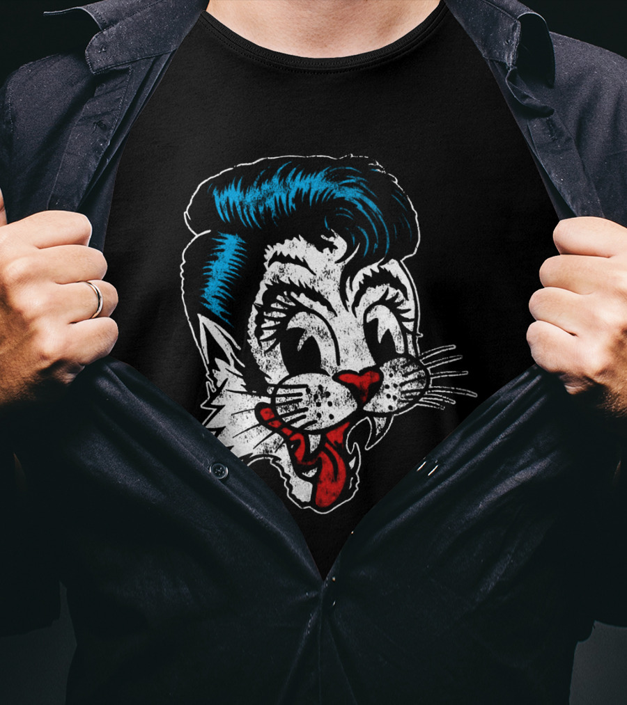 Rockabilly Cat T-Shirt