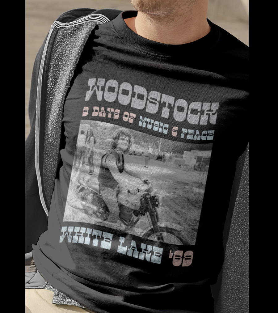 Woodstock 3 Days Of Music & Peace White Lake '69 T-Shirt