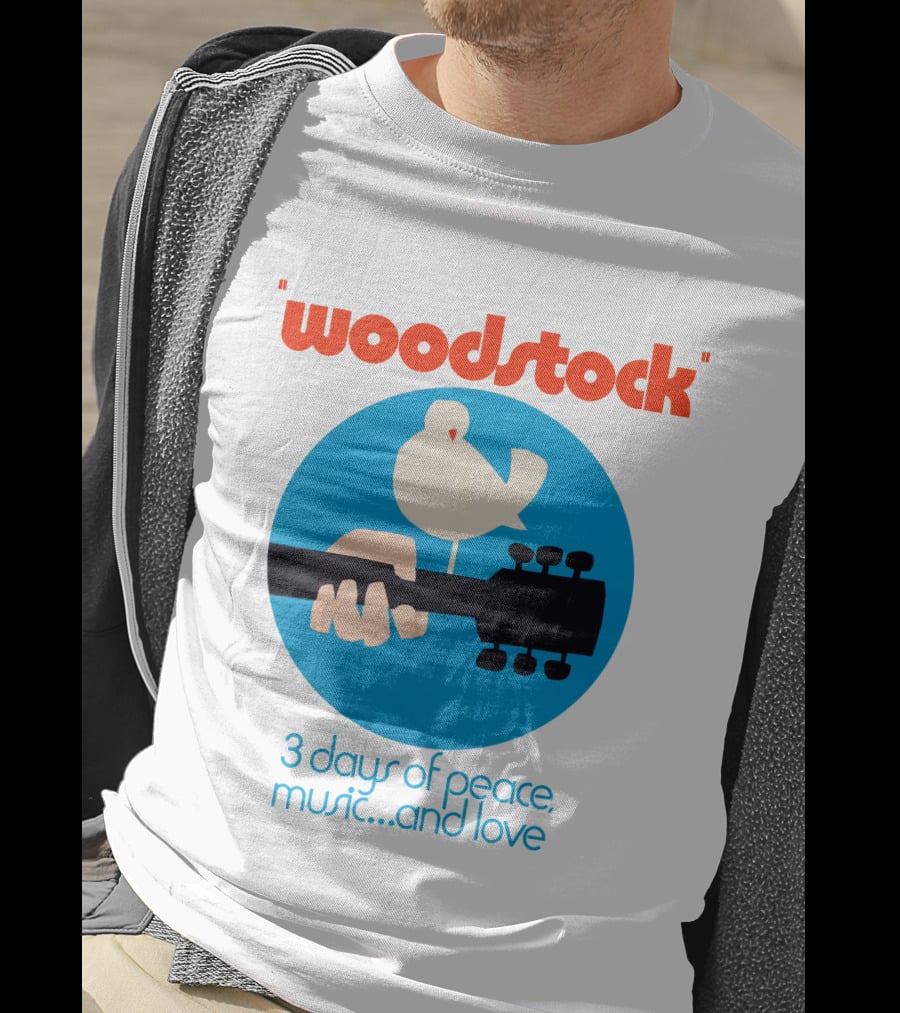 Woodstock 3 Days Of Peace Music And Love T-Shirt