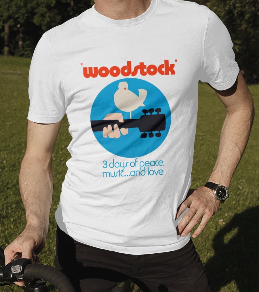 Woodstock 3 Days Of Peace Music And Love T-Shirt