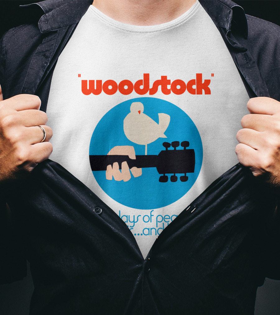 Woodstock 3 Days Of Peace Music And Love T-Shirt
