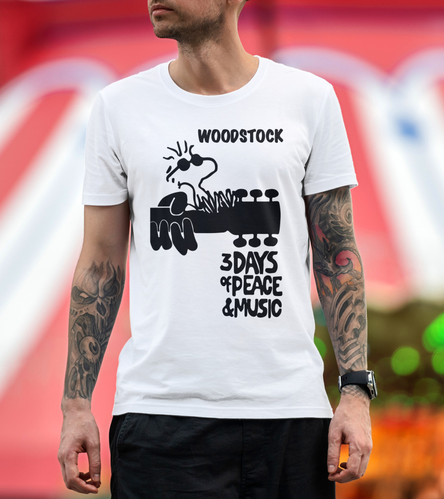 Woodstock 3 Days Of Peace & Music Ws69 T-Shirt
