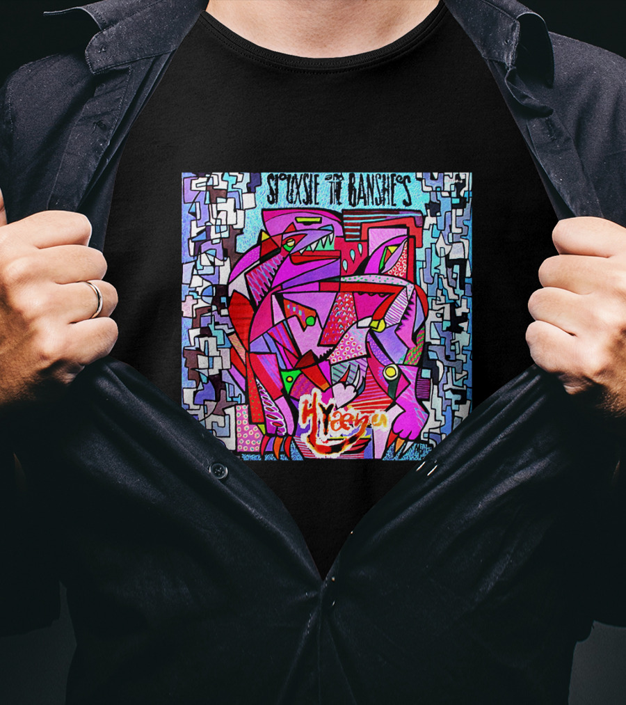 Siouxsie And The Banshees Hyaena Abstract Art T-Shirt