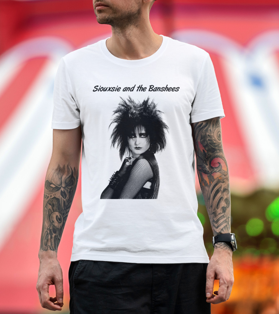 Siouxsie And The Banshees Gothic Icon Satb T-Shirt