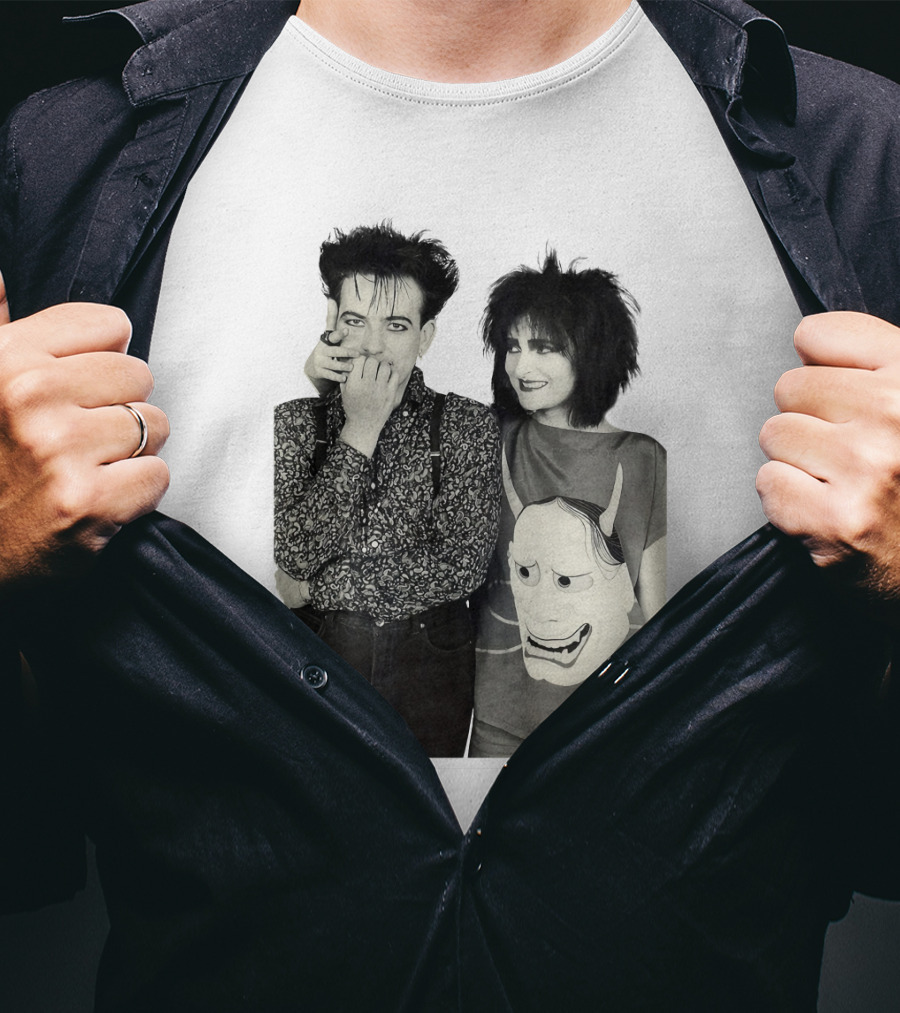 Satb 12 Hannya Mask And Gothic Fashion Influence T-Shirt