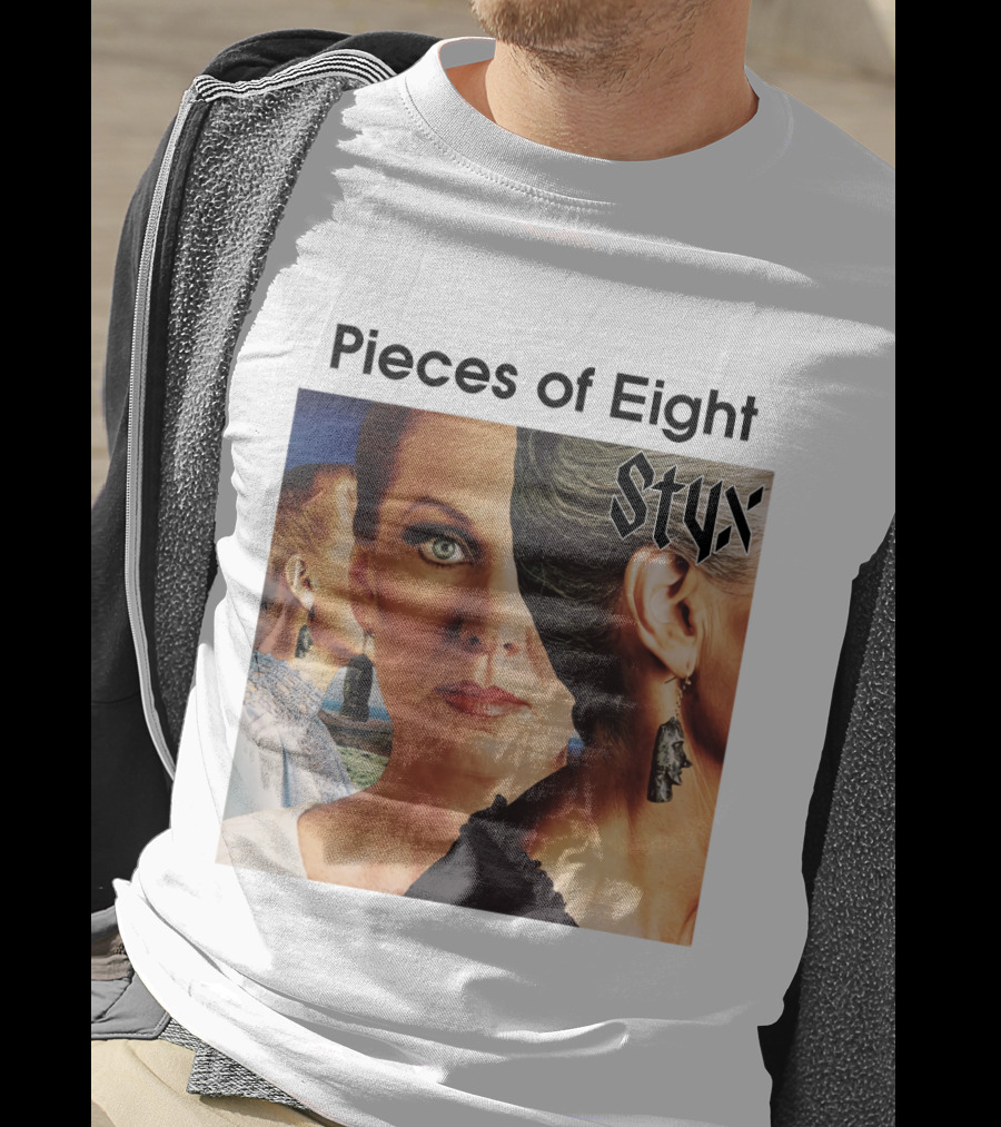 Pieces Of Eight Styx Album Artwork T-Shirt
