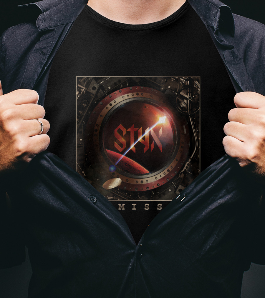 Styx The Mission Spacecraft Window T-Shirt