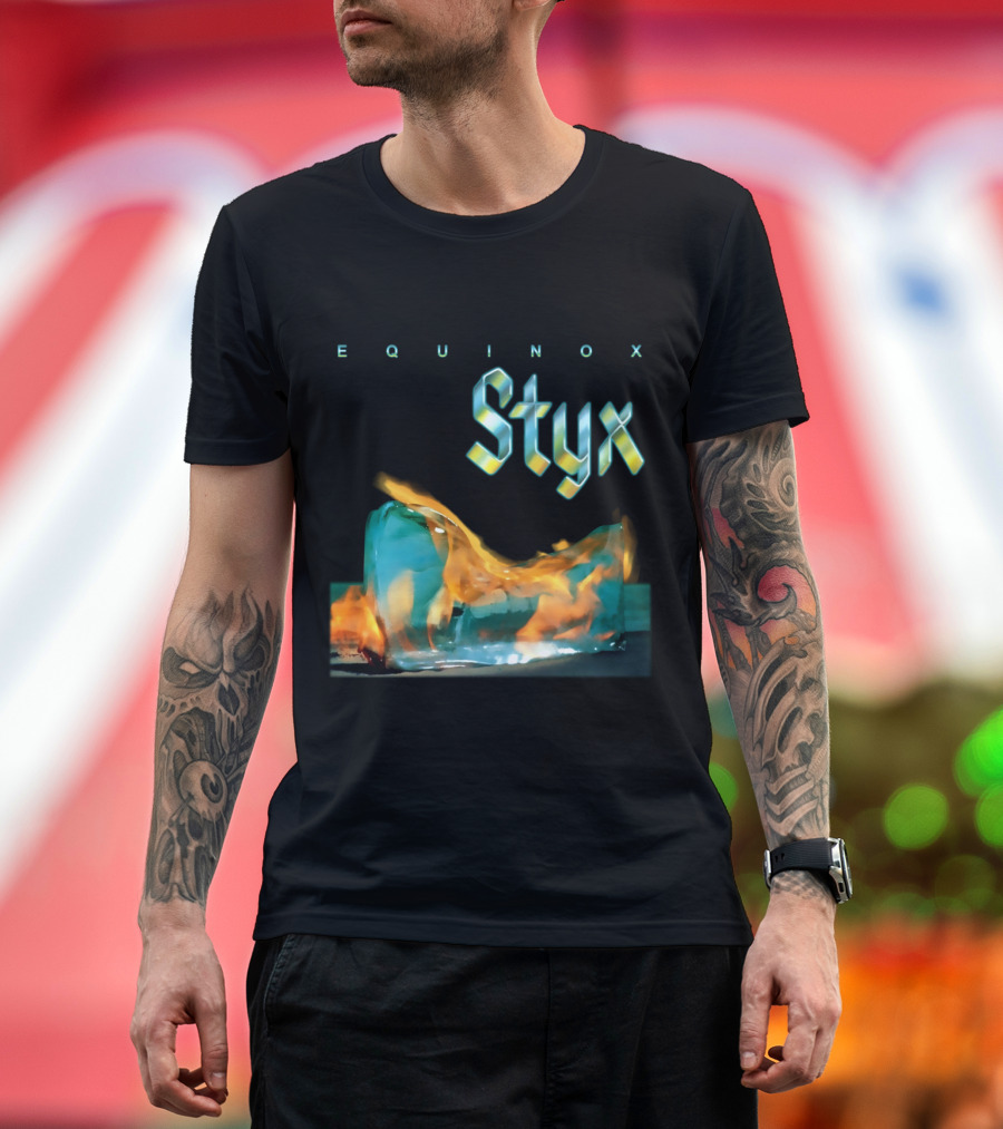 Equinox Styx Fiery Ice Sculpture T-Shirt