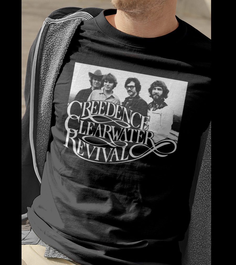 Creedence Clearwater Revival Band Photo Classic T-Shirt