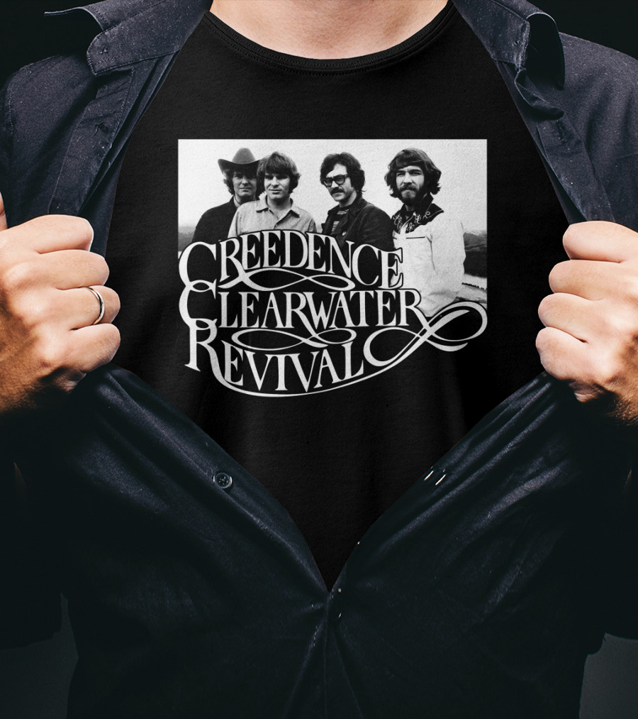 Creedence Clearwater Revival Band Photo Classic T-Shirt