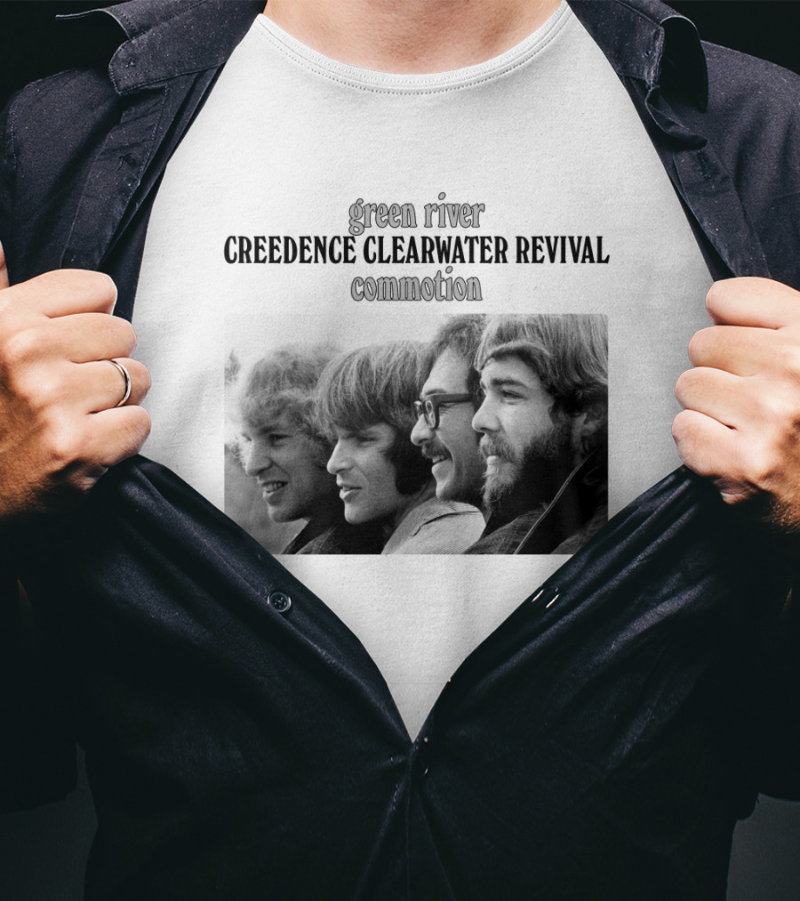 Green River Creedence Clearwater Revival Commotion T-Shirt