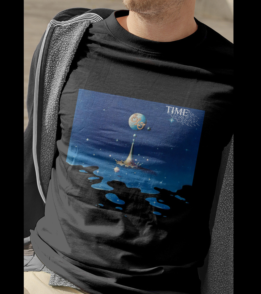 Elo Time Album Cover Space Scene T-Shirt