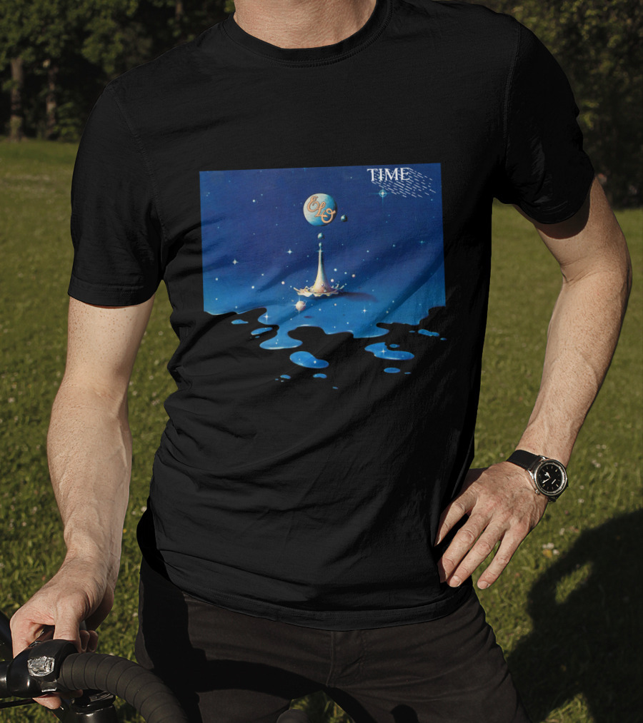 Elo Time Album Cover Space Scene T-Shirt