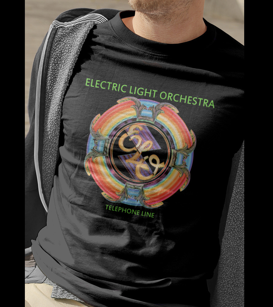 Electric Light Orchestra Elo Telephone Line T-Shirt