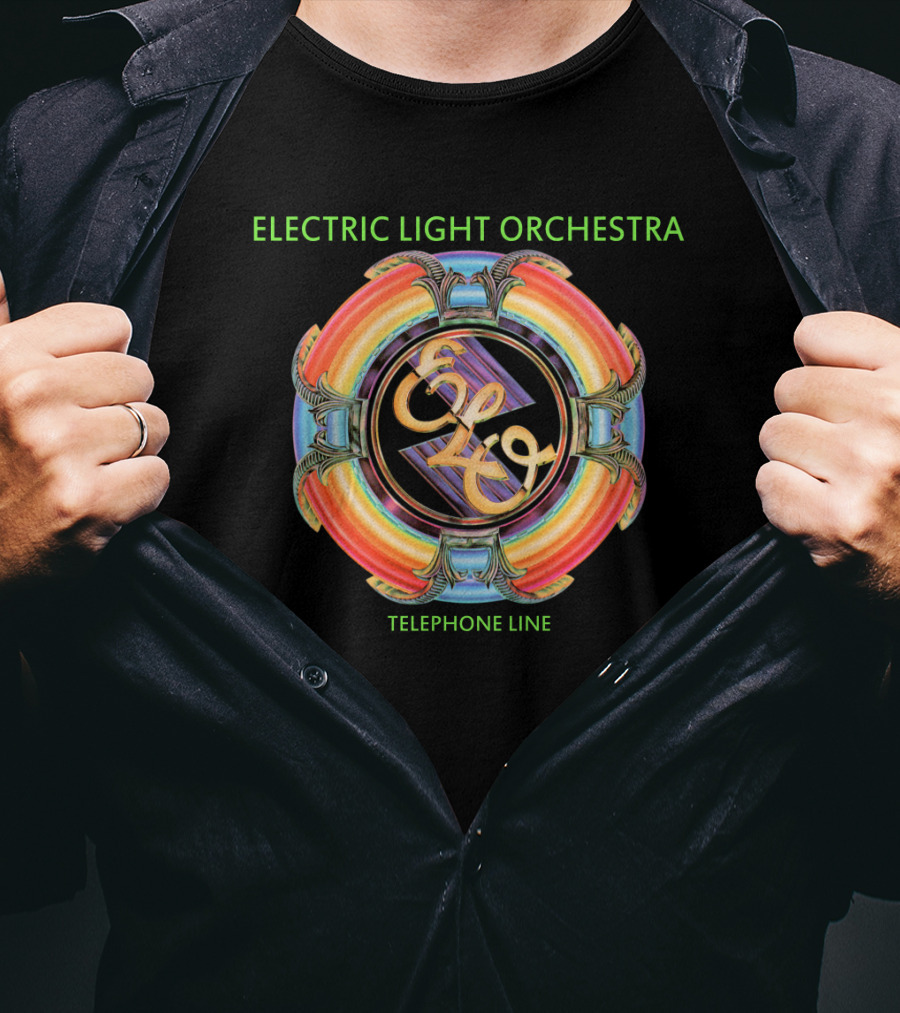 Electric Light Orchestra Elo Telephone Line T-Shirt