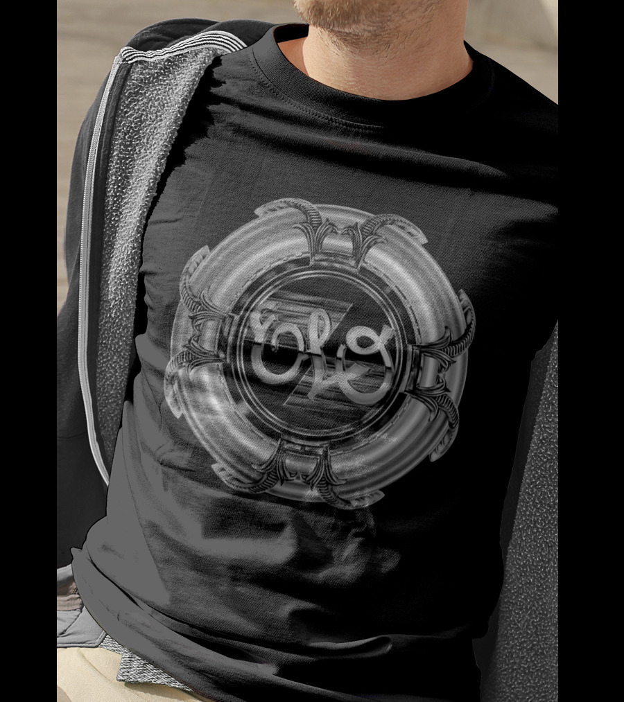 Elo Logo With Metallic Circular T-Shirt