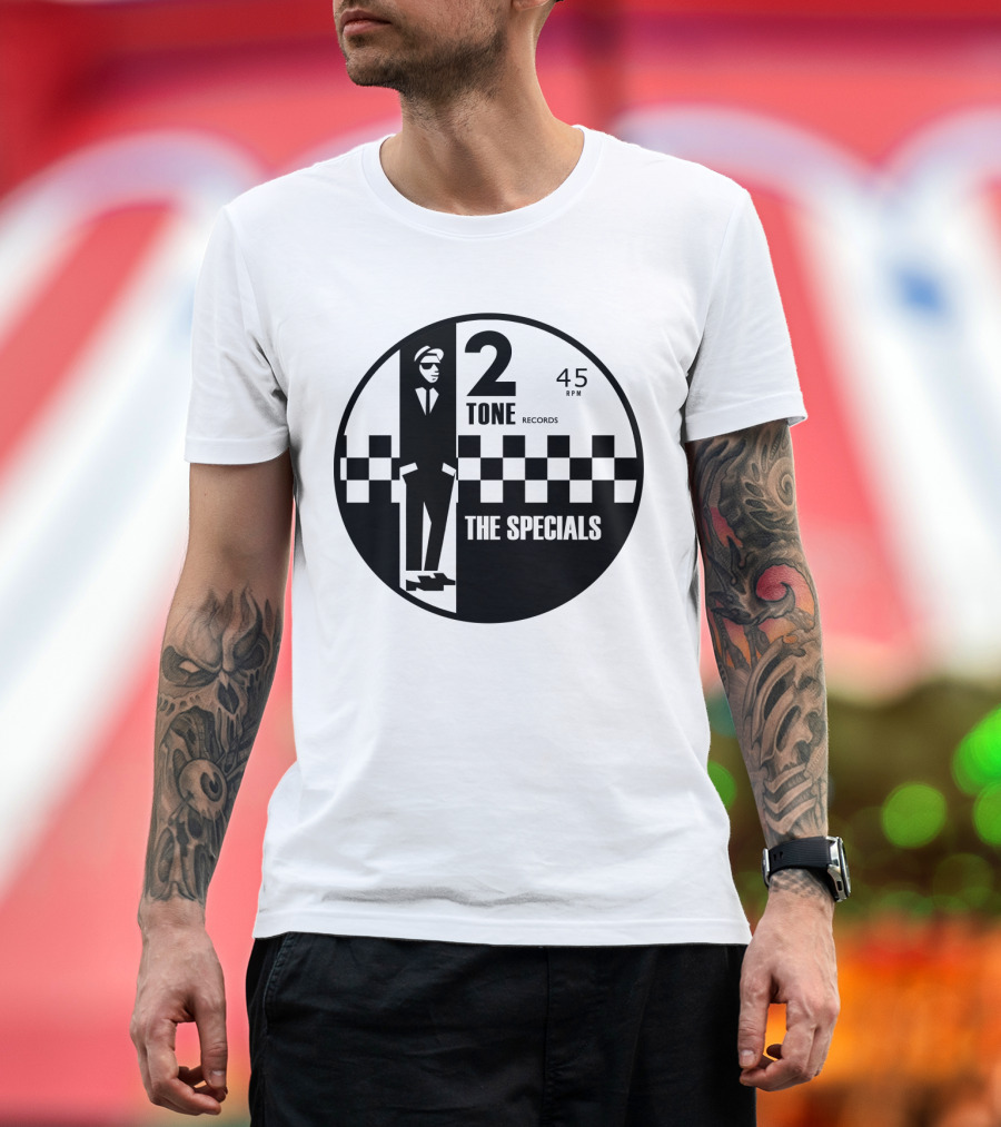 The Specials 2 Tone Records 45 Rpm T-Shirt