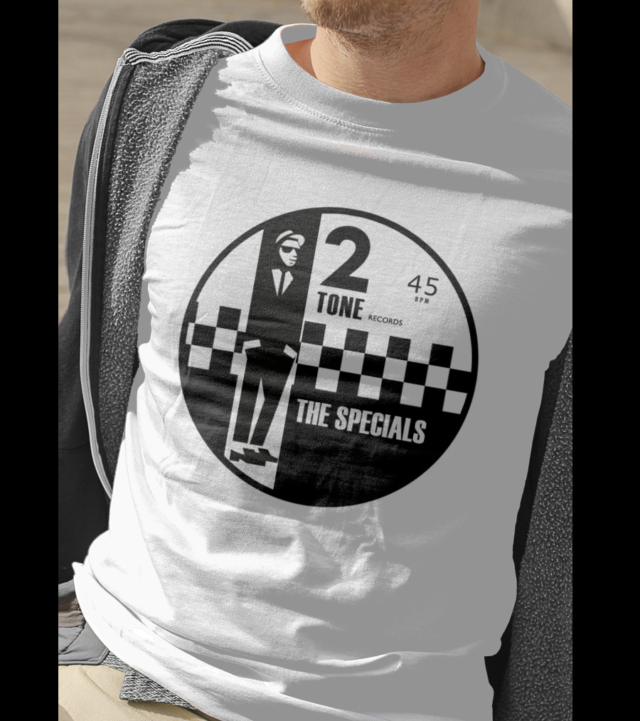 The Specials 2 Tone Records 45 Rpm T-Shirt