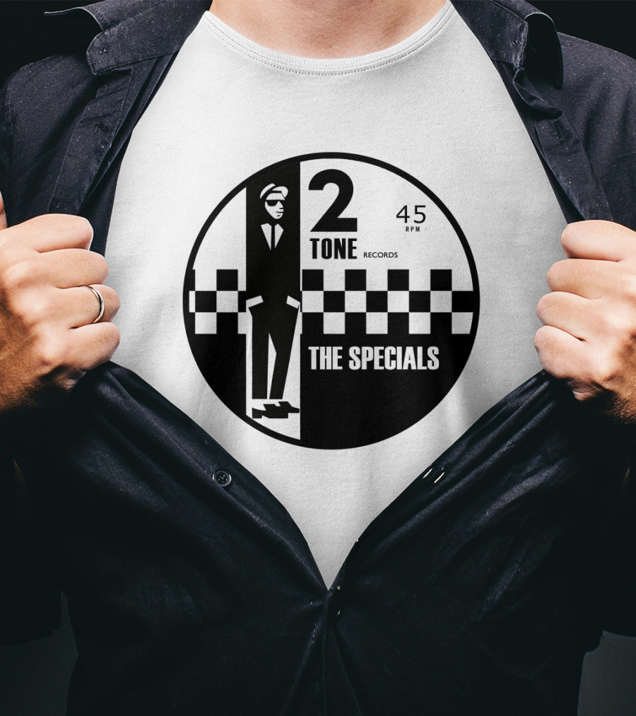 The Specials 2 Tone Records 45 Rpm T-Shirt