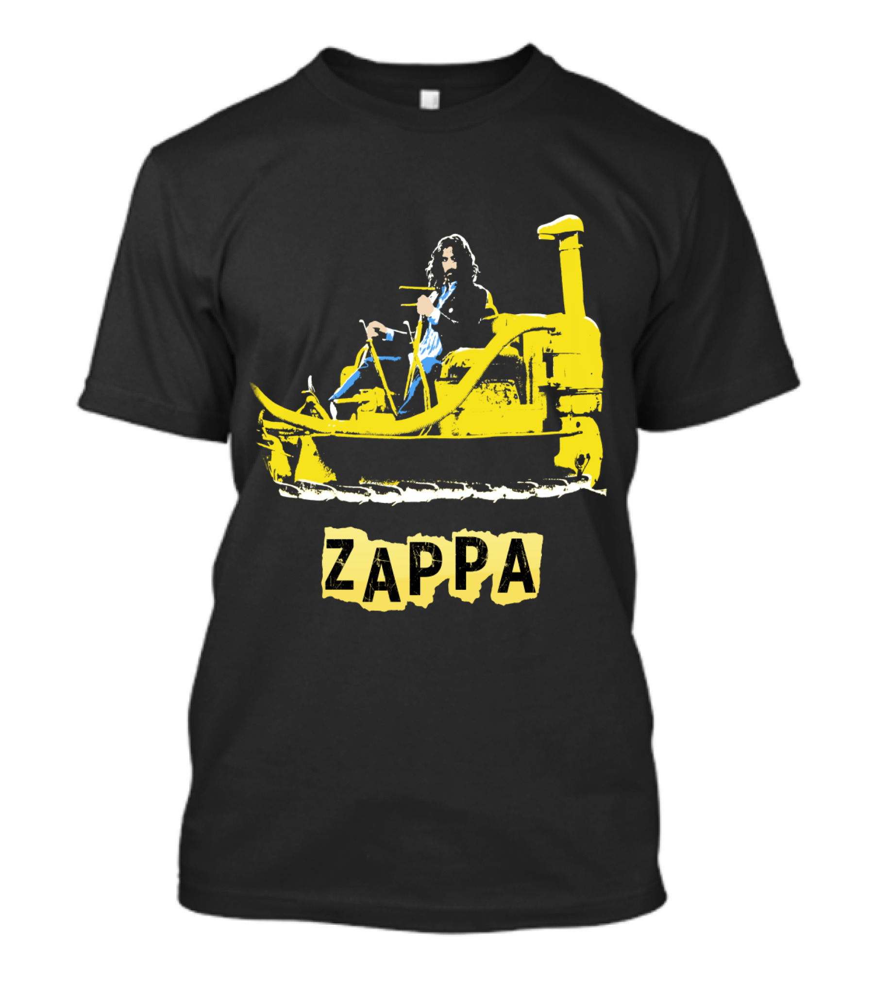 Zappa Bulldozer Yellow T-Shirt