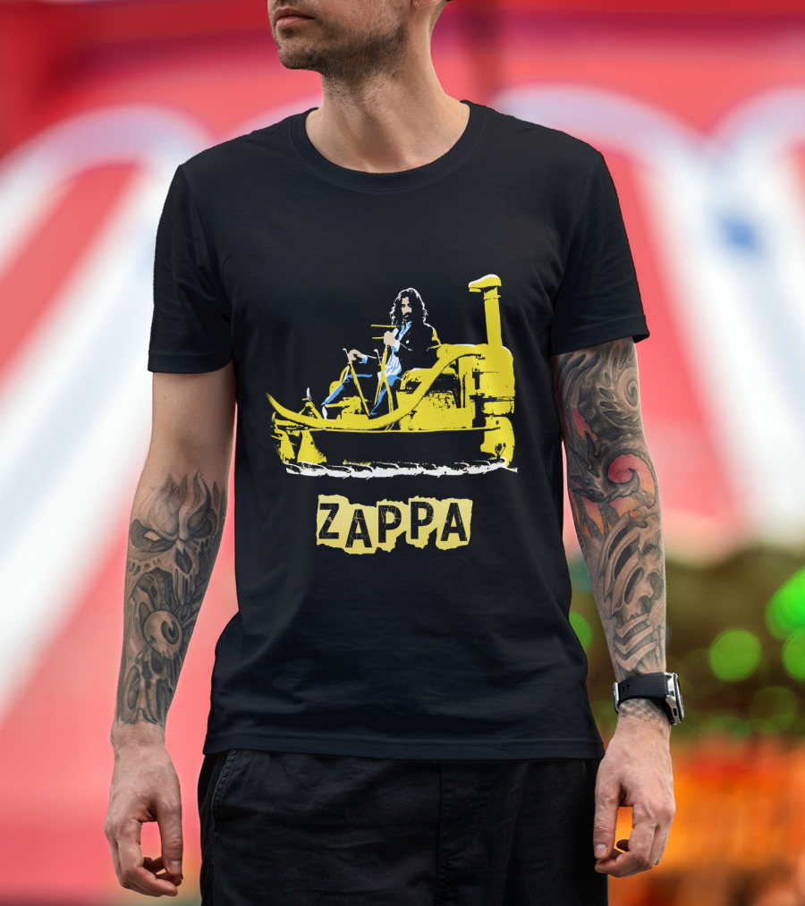 Zappa Bulldozer Yellow T-Shirt